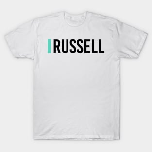 George Russell Driver Name - 2022 Season #2 T-Shirt